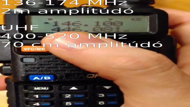 UV-5R kézi csatorna eltárolás