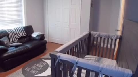 Toddler Escape Artist Performs A Flip To Exit Crib