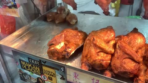 $3 Michelin Star Chicken Rice in Singapore Hawker Street Food