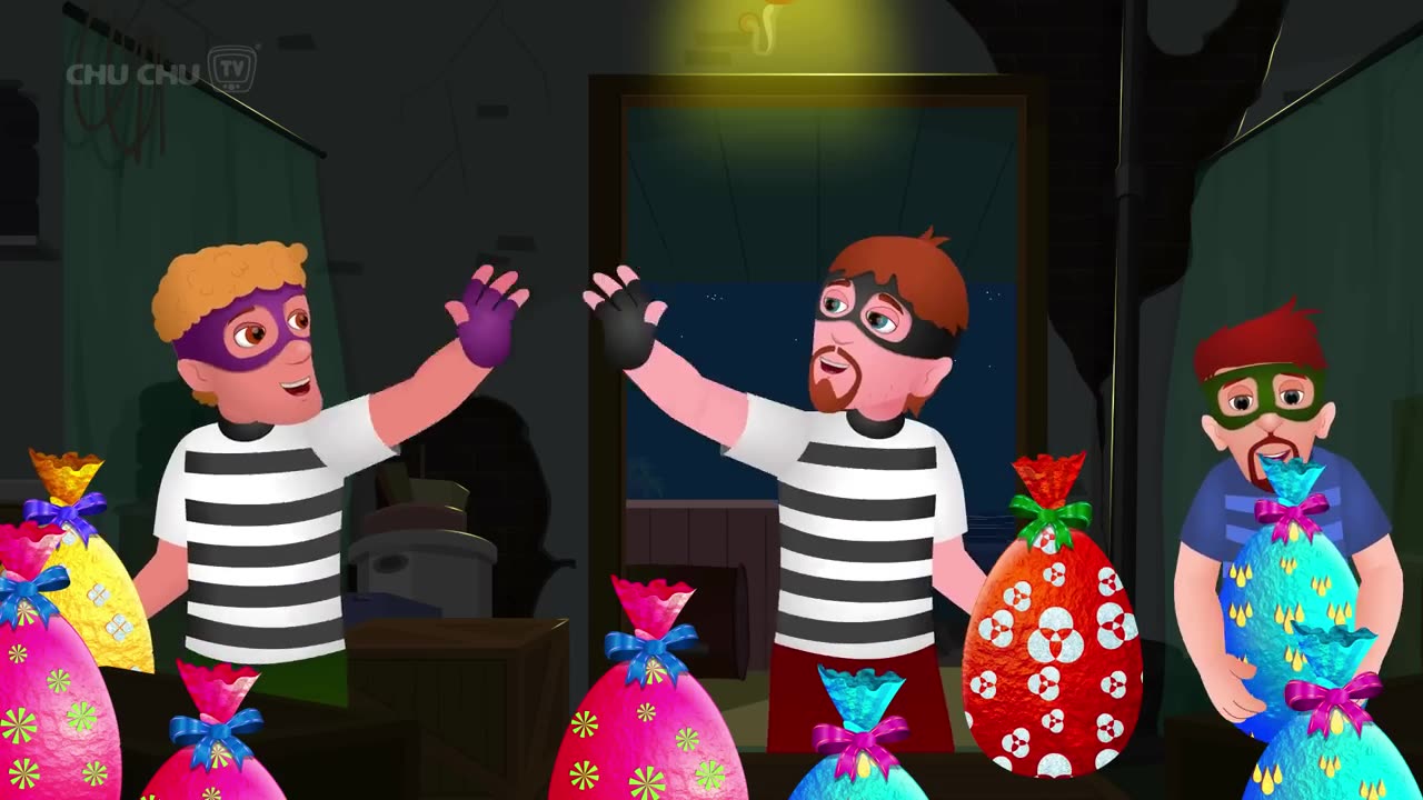 ChuChu TV Police Boat Chase Episode - Narrative Story - ChuChu TV Police Fun Cartoons for Kids