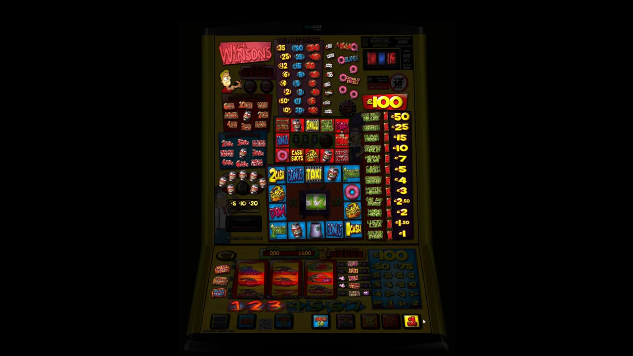 The Winsons £100 Jackpot Betcom Fruit Machine Emulation