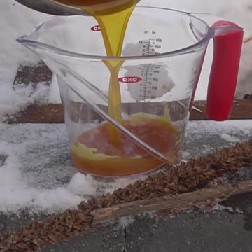 A Survival Torch made from Nature!