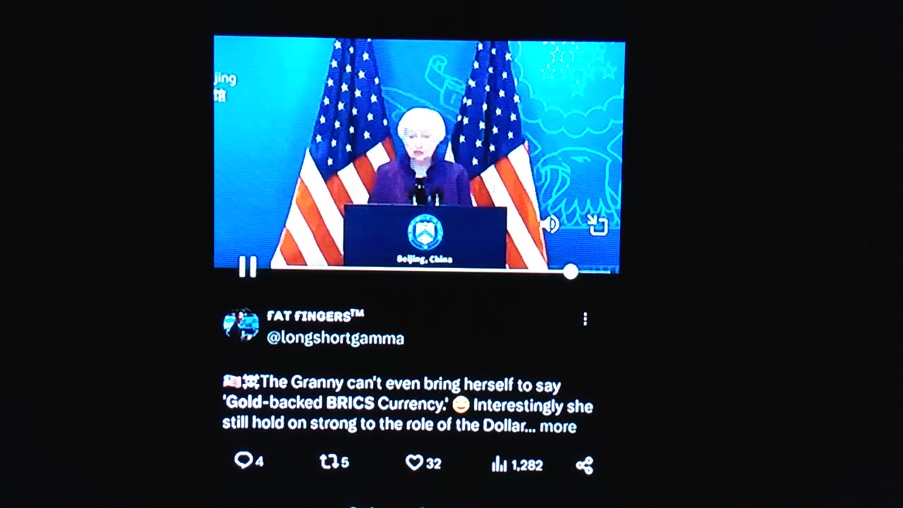 GOODBYE TO THE AMERICAN DOLLAR- GMS KEEP PUSHING