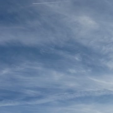 Up there working hard on the sky