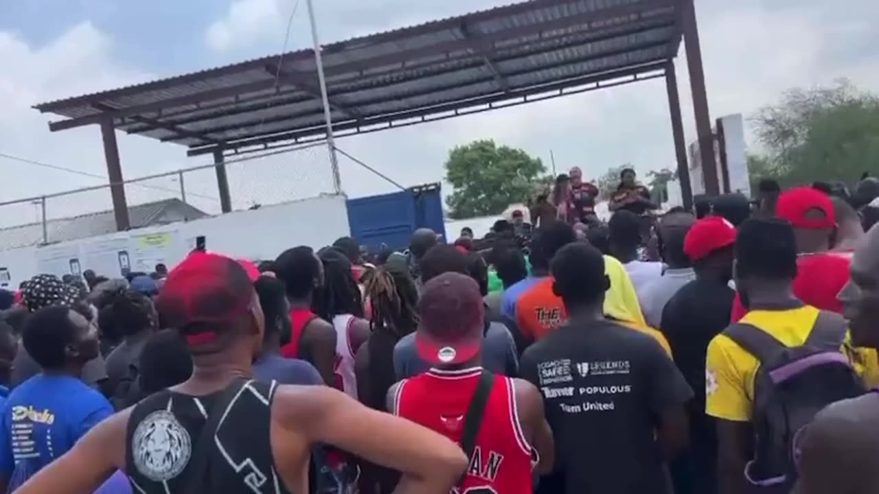 Haitians getting ready to surge the border