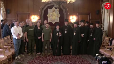 Zelenskiy meets Ecumenical Patriarch Bartholomew I in Istanbul