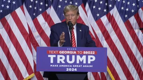 Trump rally in Georgia after primary win