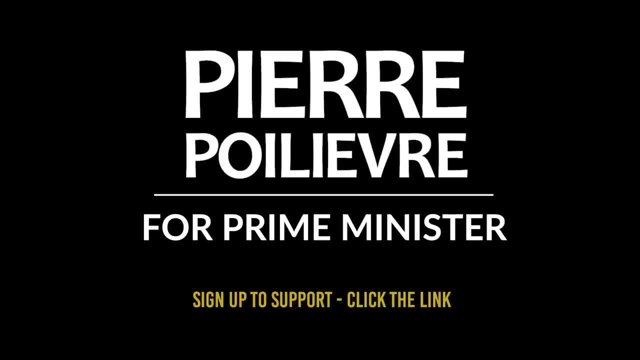 I’m running for Prime Minister to give you back control of your life.