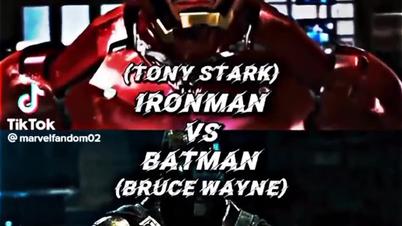 iron man 🆚Batman