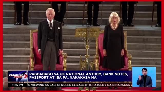 Pagbabago sa U.K. national anthem, bank notes,passport at iba pa