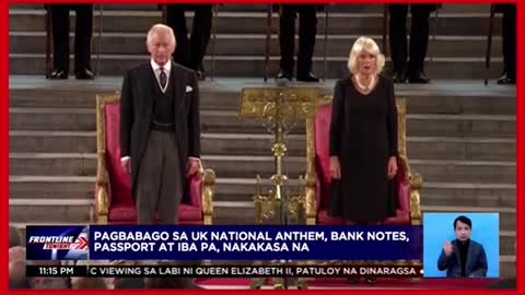 Pagbabago sa U.K. national anthem, bank notes,passport at iba pa