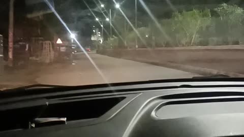 Driving at night