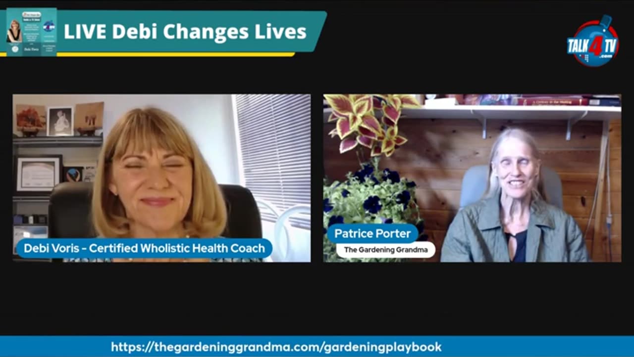 Makes a difference @w4wnradio - Debi Invites Patrice Porter, “Gardening Grandma” for Family Health