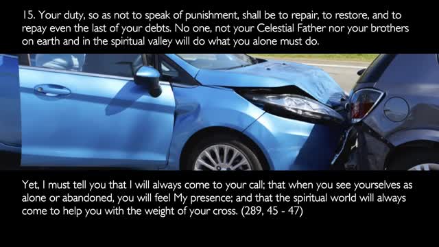 Guilt & Penitence, Trials & Suffering... Jesus Christ explains ❤️ The Third Testament Chapter 42