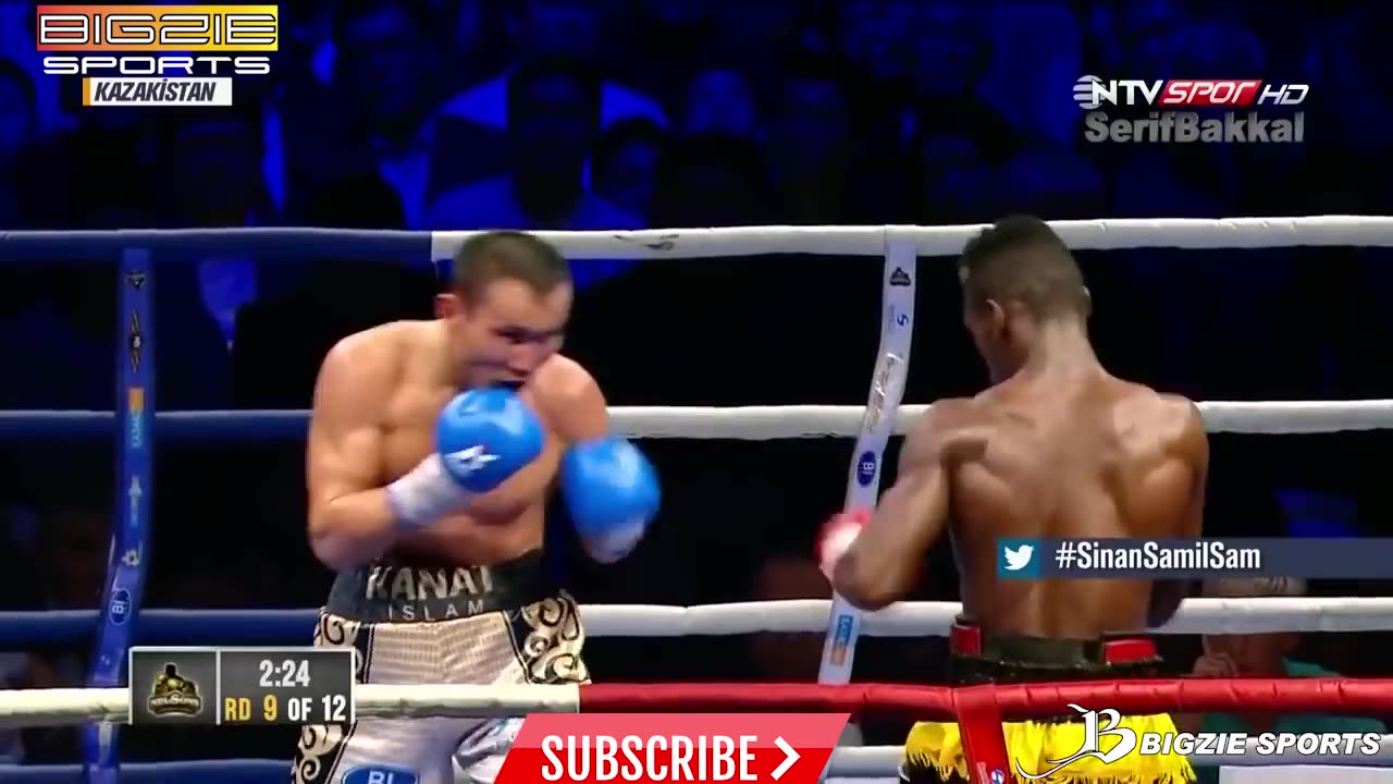 BOXING (FULL FIGHT) BZF - Patrick Allotey VS Kanat Islam (2018)