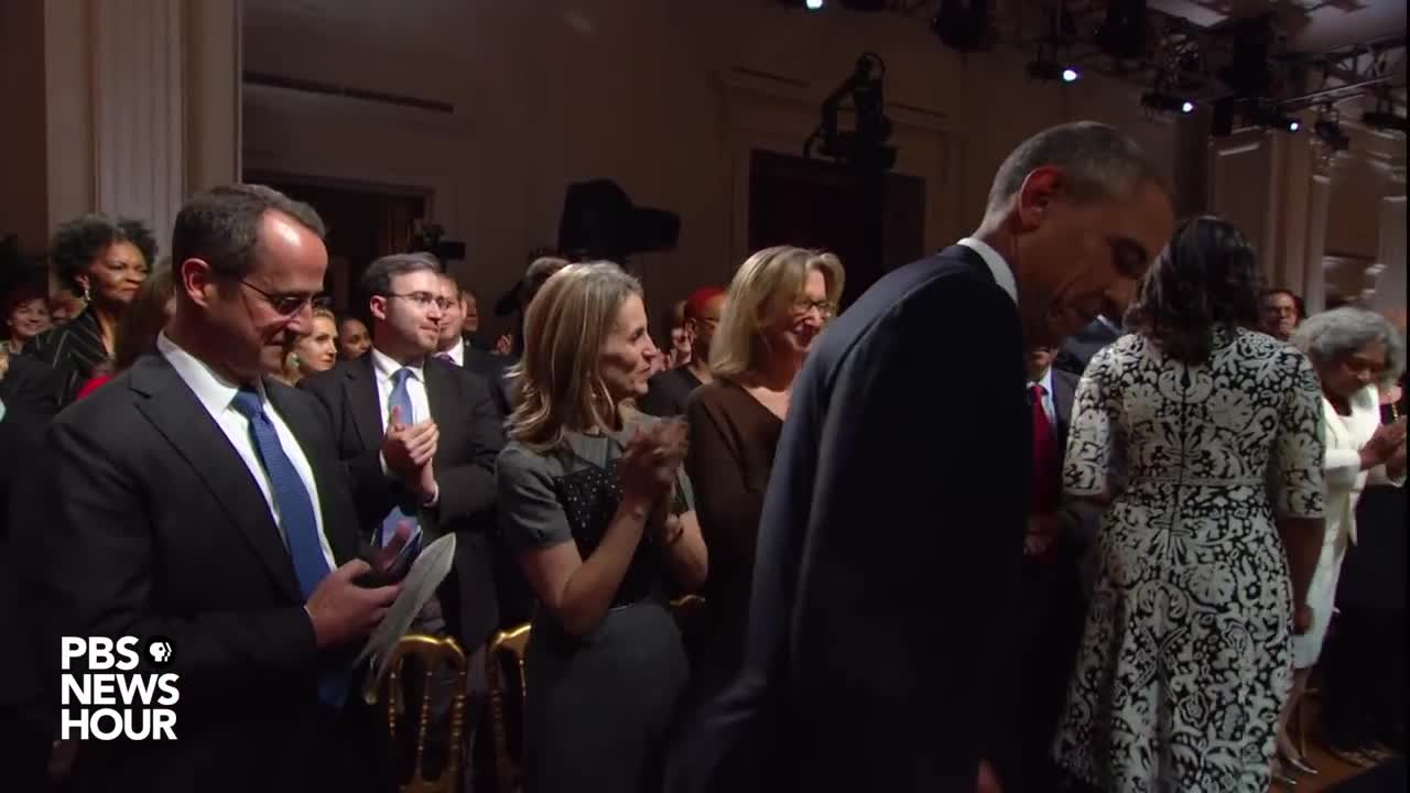 Watch President Obama speak -- and sing -- at White House tribute to Ray Charles