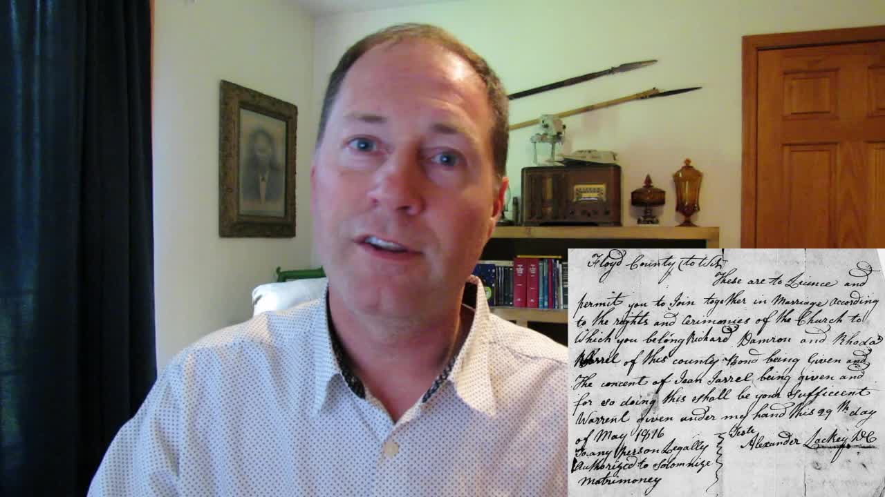 History of Central Appalachia - Marriage Records