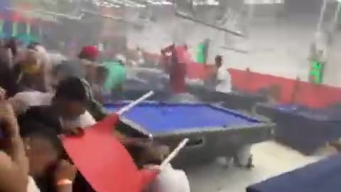 Riña en Barranquilla