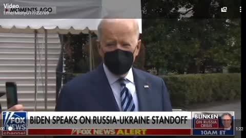 Biden refuses to call Russian president to work things out