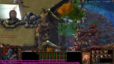 sc2 zvp on golden aura nice & smart turtling by my opponent