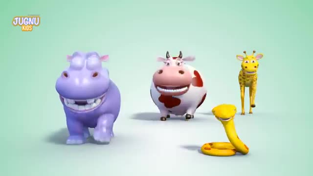 Funny Animals Dance Video for Children | kids rhymes | children rhymes