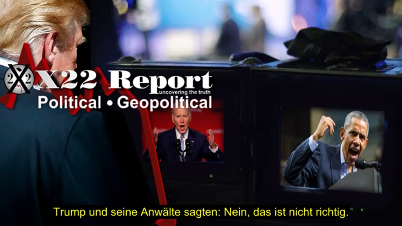 X22 Report vom 27.12.2023 - Obama kontrolliert das FBI & DOJ