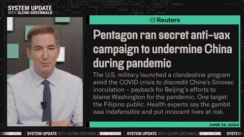 Revealed- Secret Pentagon Anti-Vax Campaign Discredited Chinese COVID Vaccine