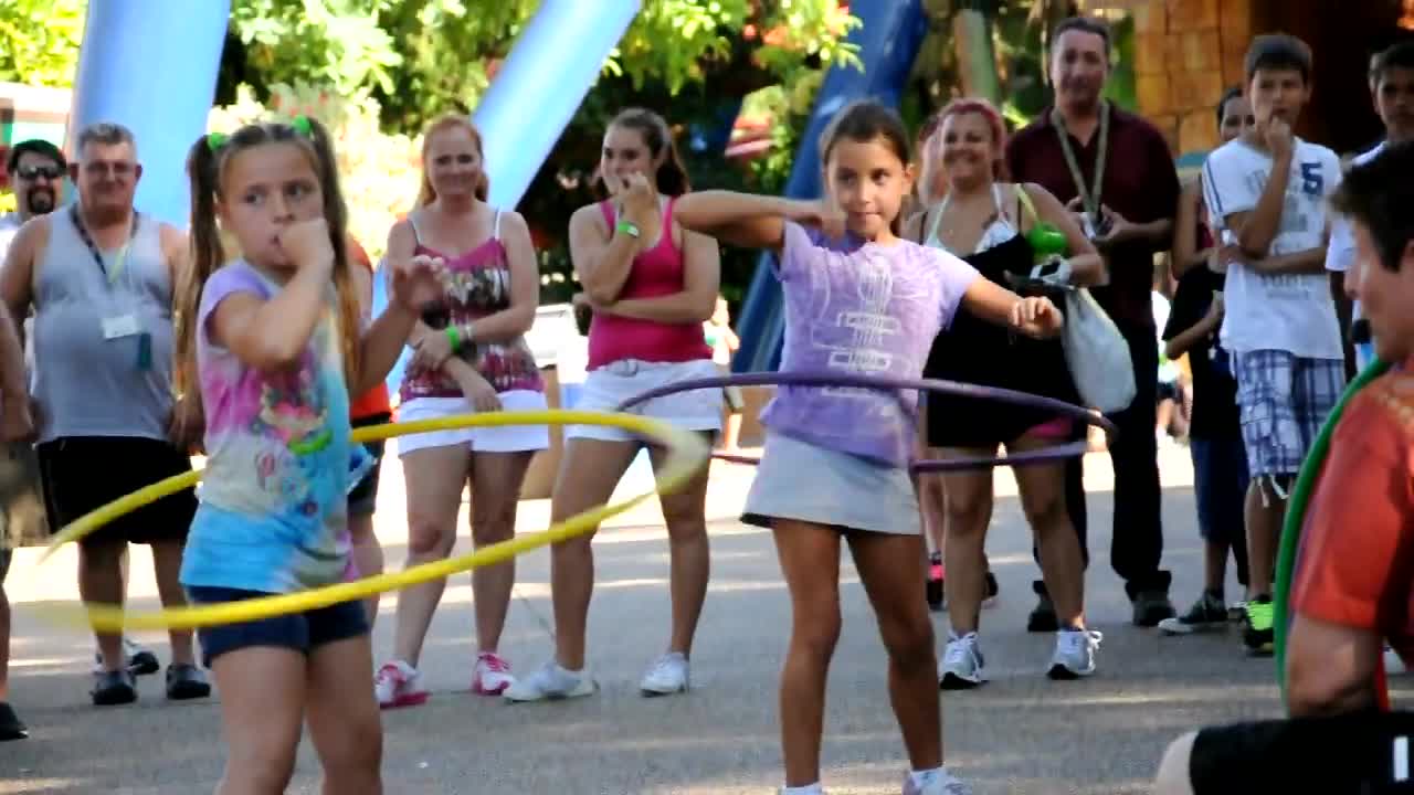 Hula Hoop competition.