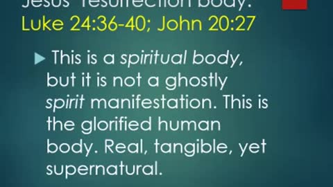 Sunday November 14,2021 Revelation: Doctrine of Glorification Continued