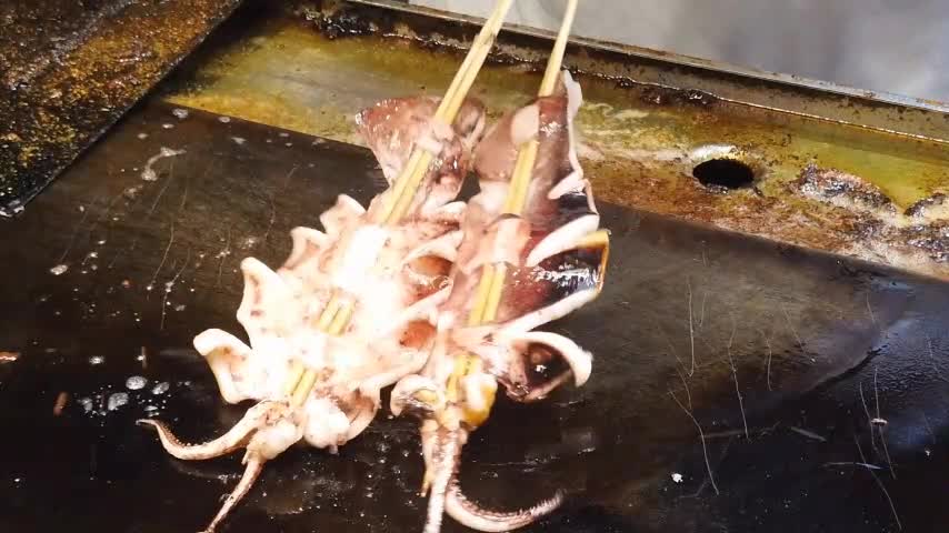 Iron plate squid#Special barbecue