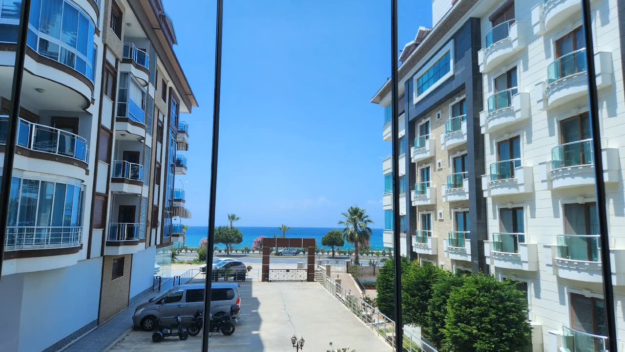 With Amazing sea view 3+1 new Furnished apartment for sale in kestel- Alanya-Antalya 🇹🇷