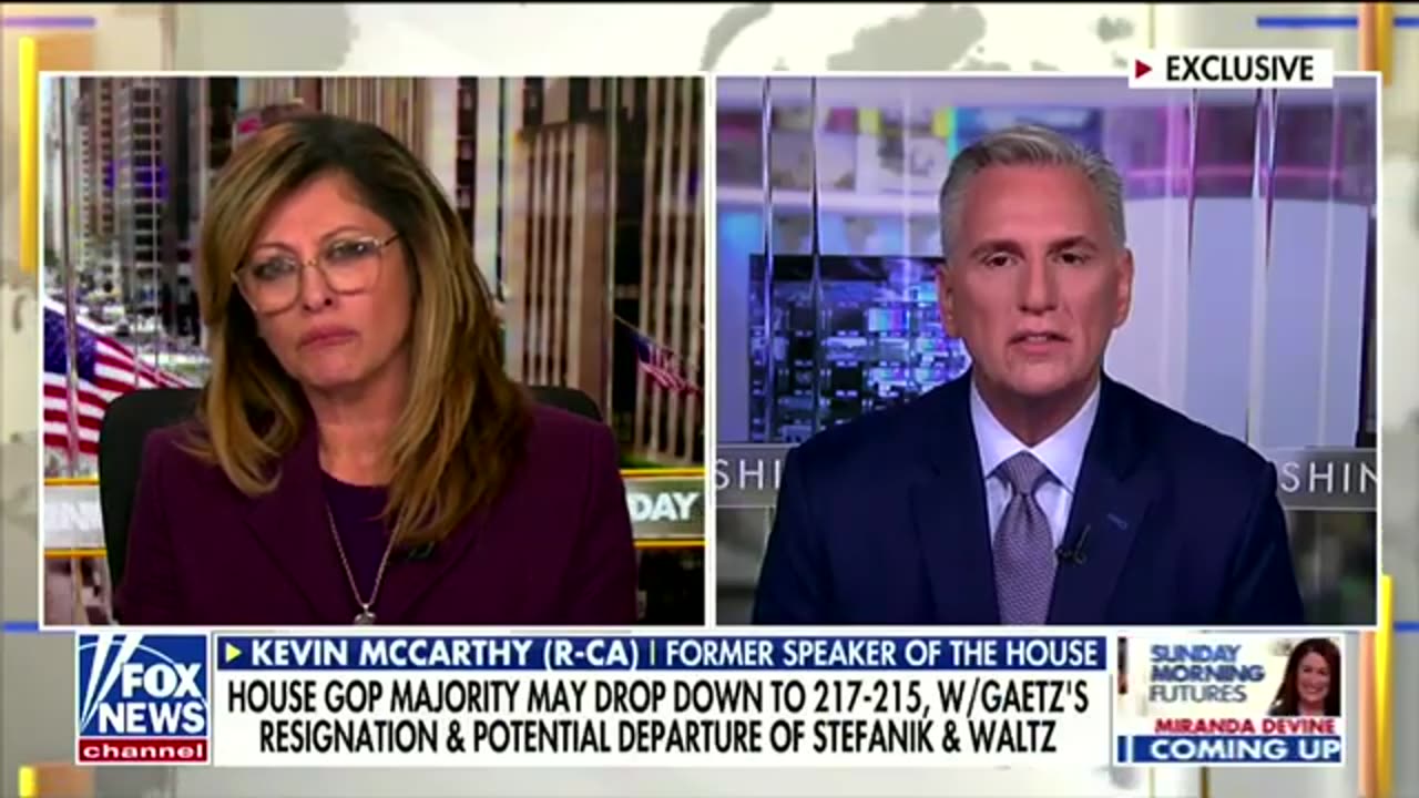 McCarthy Claims Matt Gaetz Tricked Trump Into Nomination to Avoid Ethics Investigation