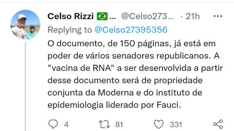 Vírus;Moderna;Fauci