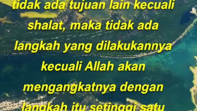 Jika salah seorang dari kalian berwudlu lalu membaguskan wudlunya kemudian mendatangi