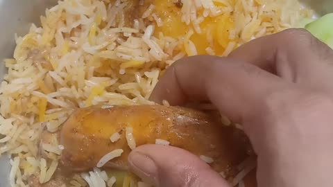 Kolkata Biryani 🥰 #foodlover