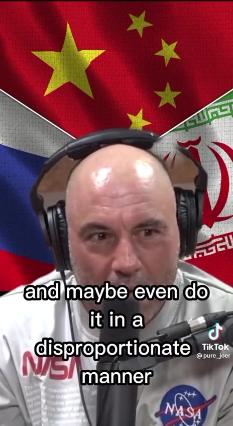 Joe Rogan: China, Iran & Russia together .... we're getting into some WWIII shxt here.