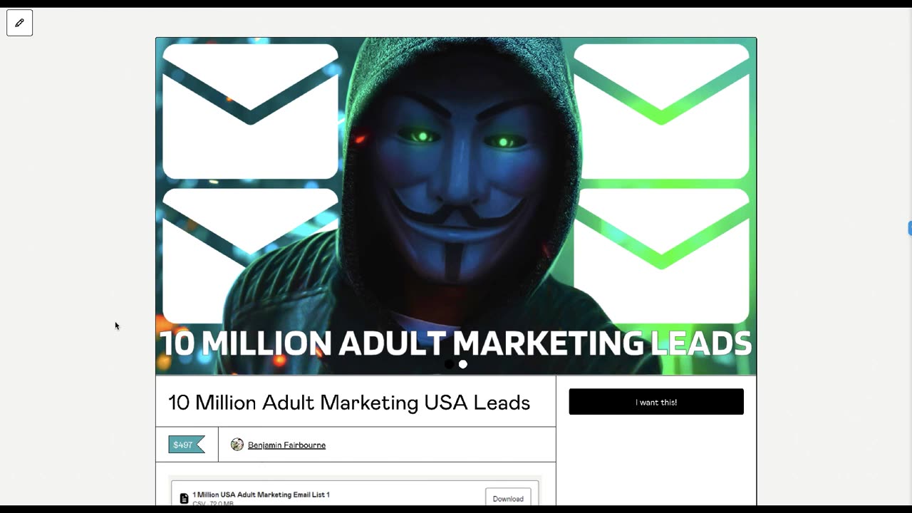 Million Adult Marketing Email Leads For Sale! Big Money Copy & Paste Sending Adult Emails