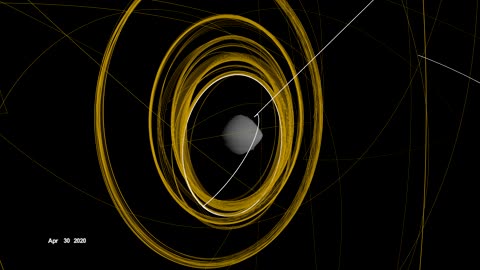 Around Asteroid to Capture Sample | 4K