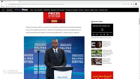 Tyranny And Turmoil Says US Defense Secretary