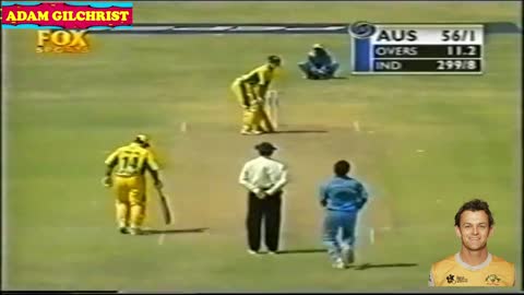 Adam Gilchrist Killing Zaheer Khan - #cricket #adamgilchrist #zaheerkhan