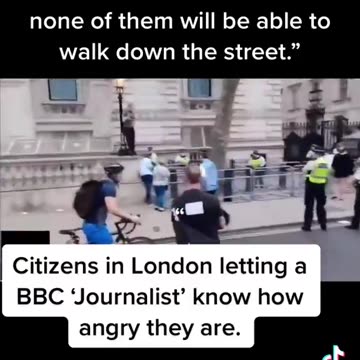 LONDONERS ARE PISSED OFF AT THE BRITISH JOURNALIST