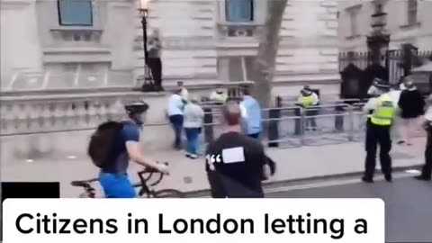 LONDONERS ARE PISSED OFF AT THE BRITISH JOURNALIST