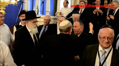 Ereticul Ecumenist Sofronie Drincec al Oradei la REINAUGURAREA Sinagogii "Ortodoxe",vaticanisti,2017