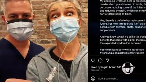 Supermodel Suffers Vax Induced Breast Cancer Symptoms, Arthritis and Needs Hip Replacement