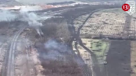 TANKS ATTACKING IN THE UKRAINE