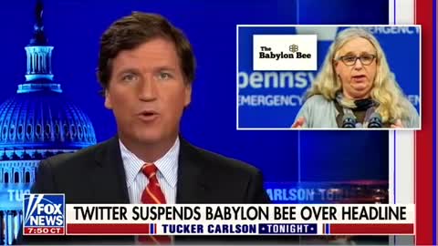 Tucker’s epic reaction to Rachel Levine: ‘Beyond parody’