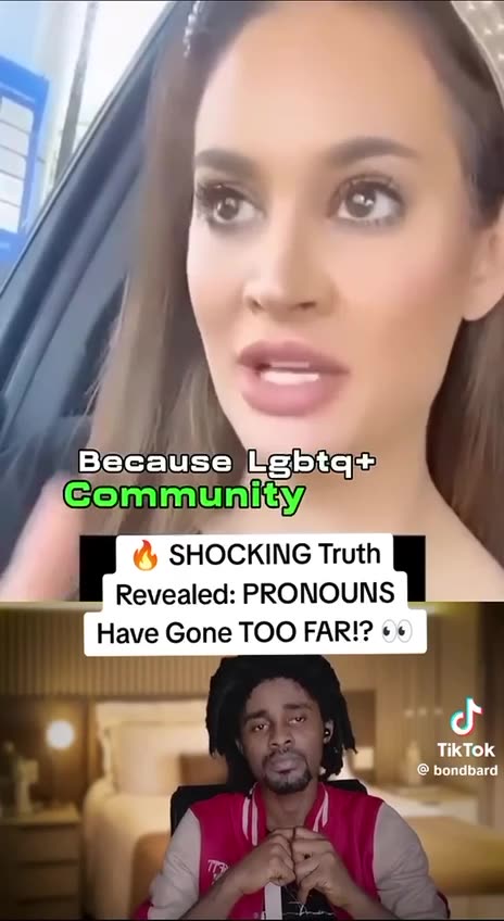 Woman talks about the Hypocrisy by the LGBTQ community with the use of Pronouns