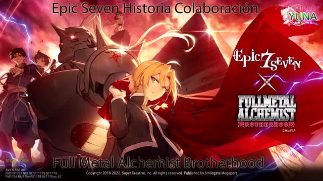 Epic Seven Historia Colaboracion Full Metal Alchemist Brotherhood Parte 2 (Sin gameplay)