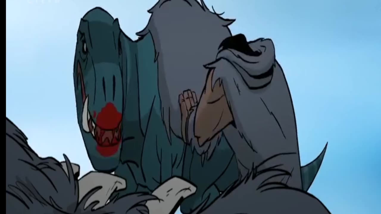 4th EPISODE PRIMAL VIDEO THE ADVENTURES OF GREEN DINO AND CAVE MAN