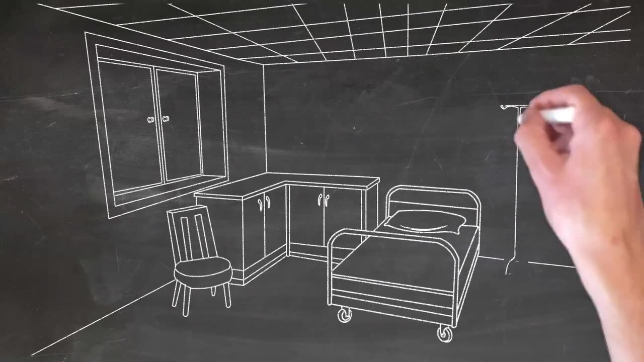 An Animation of Hospital Room